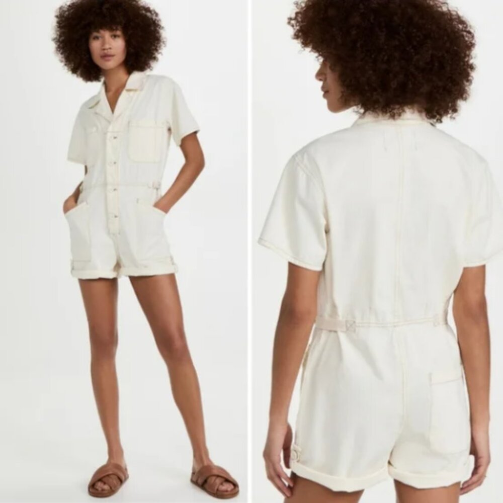 Pistola Denim Parker Field Suit Romper Only Worn 2x!